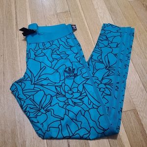 Teal Adidas Leggings